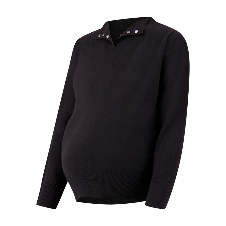 Slit Neck Sweater