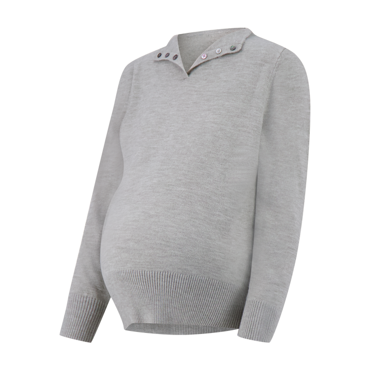 Slit Neck Sweater