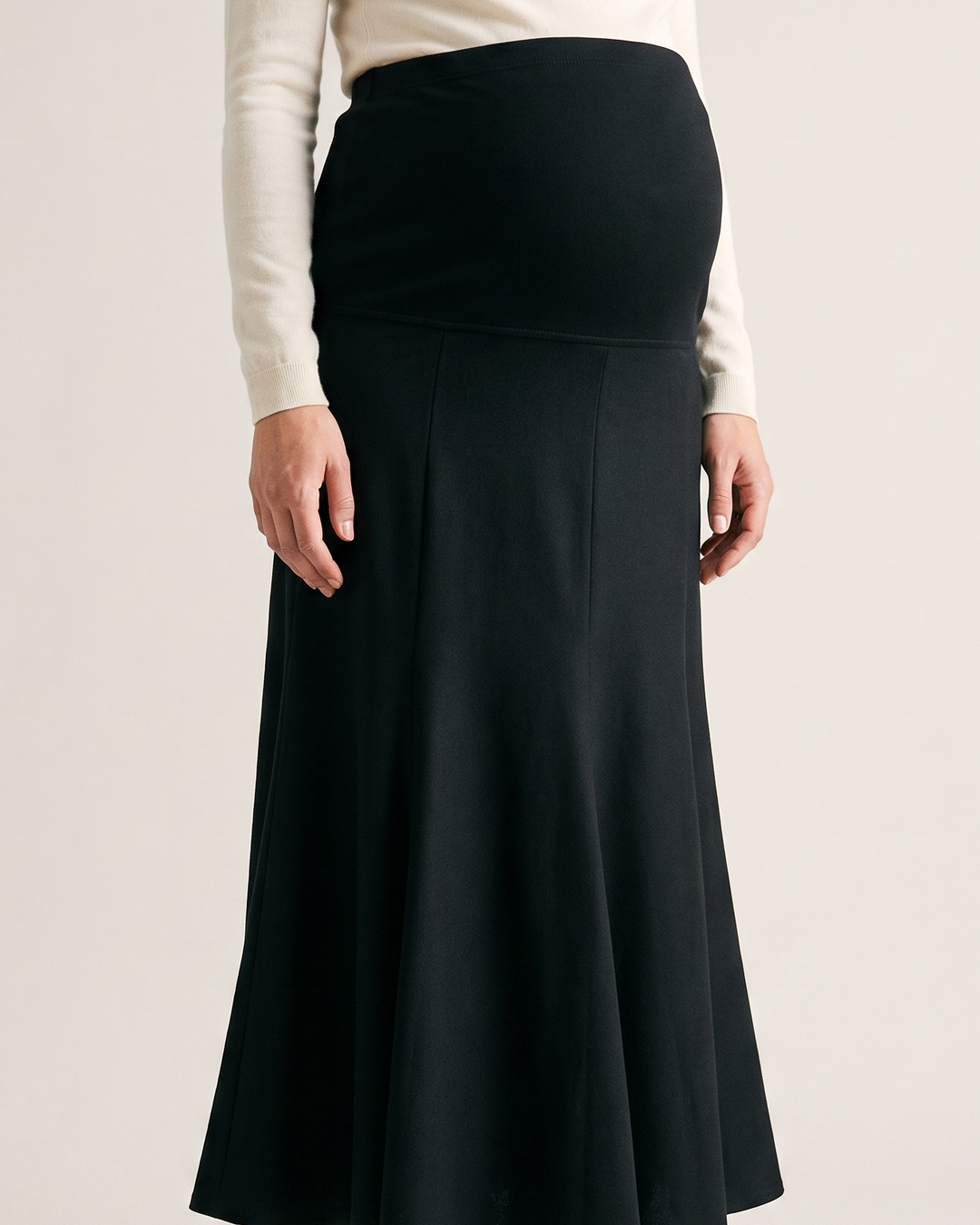 Wool Trumpet Skirt