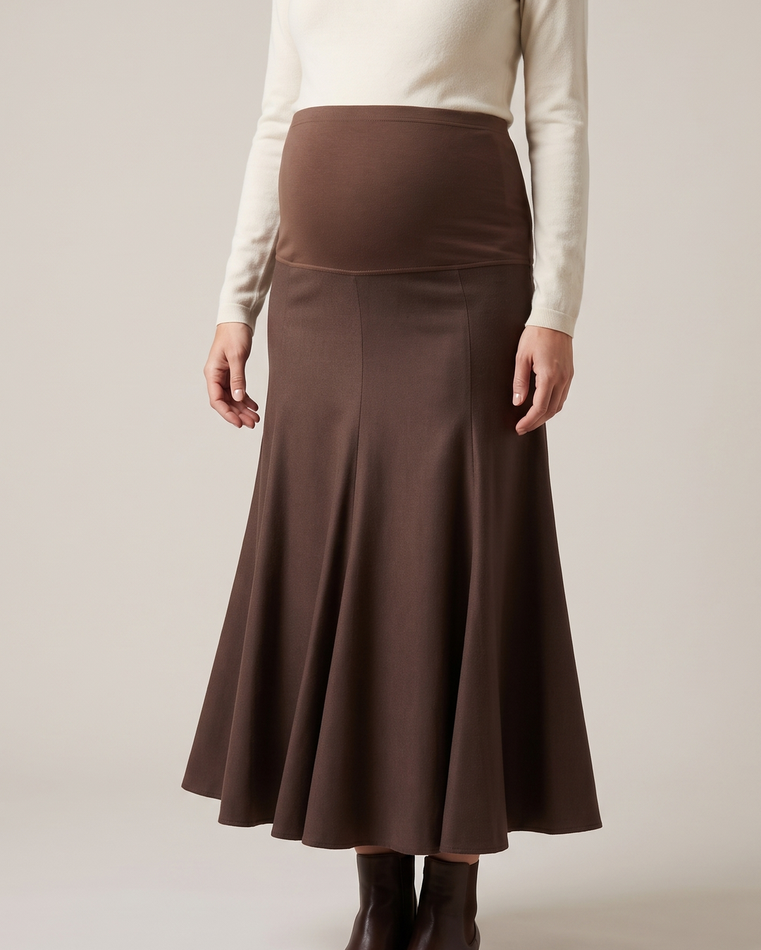 Wool Trumpet Skirt