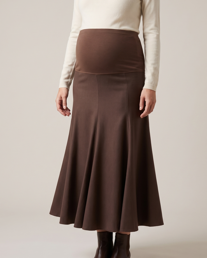 Wool Trumpet Skirt