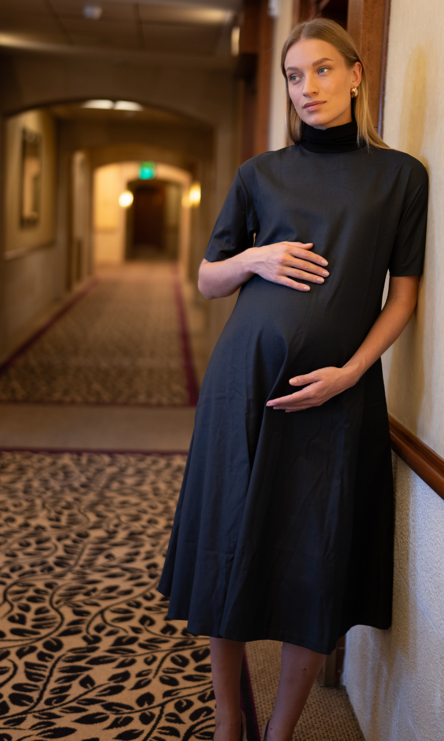 Turtleneck Dress TZ61720