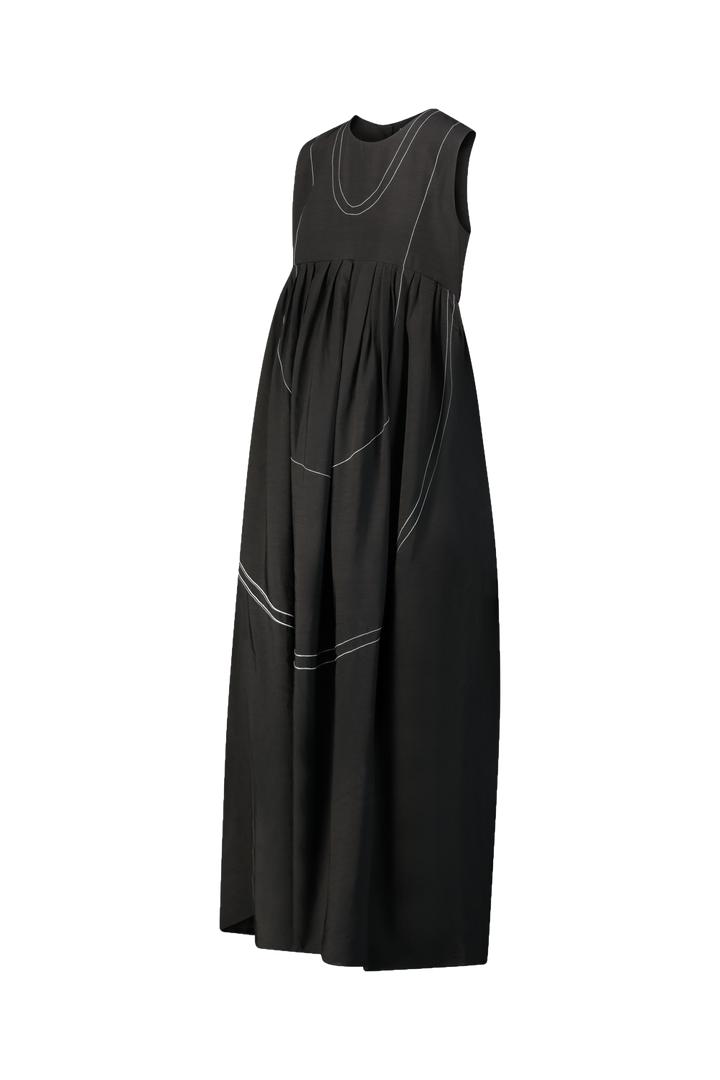 Stitched High Waisted Dress