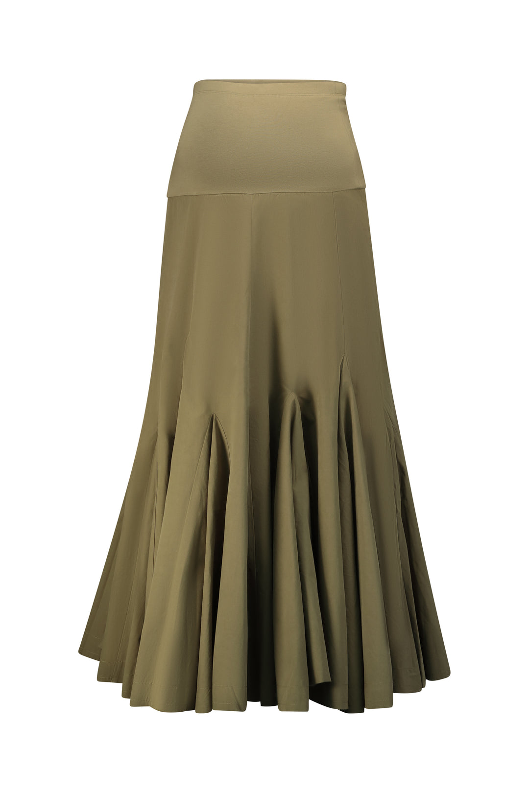 Cotton Gored Skirt TZ11634