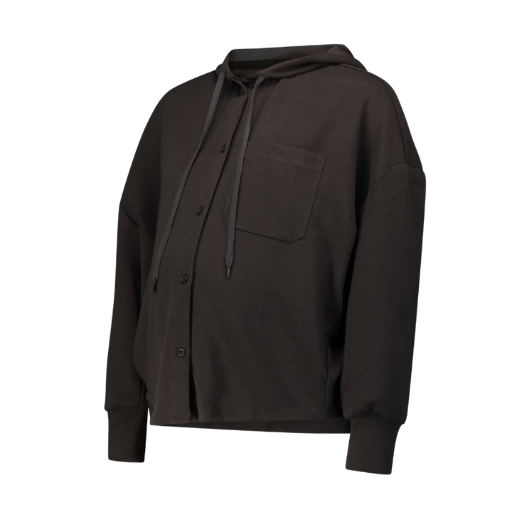 Modal Hooded Shirt