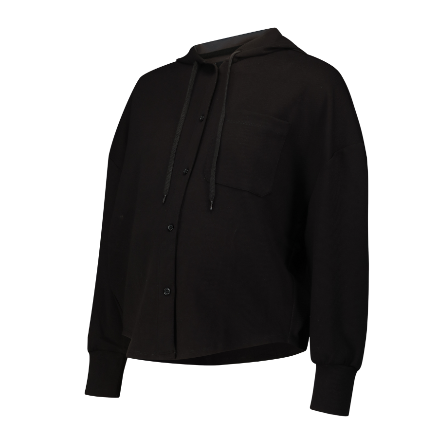Modal Hooded Shirt