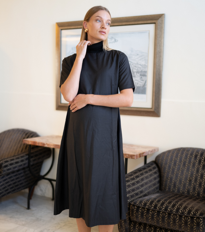 Turtleneck Dress TZ61720