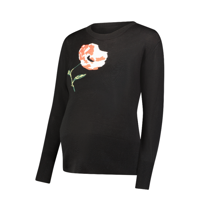 Rose Crewneck Pullover