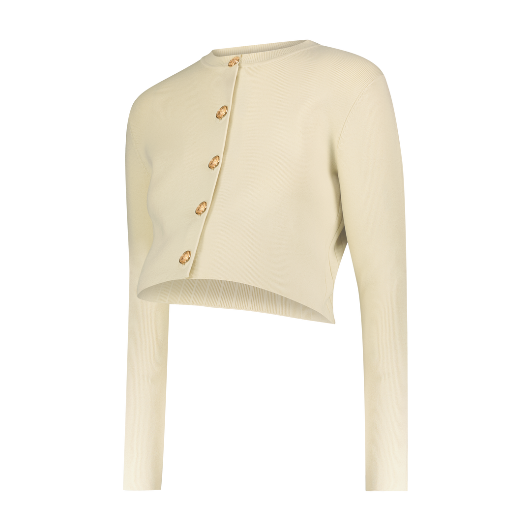 Cardigan w Gold Buttons