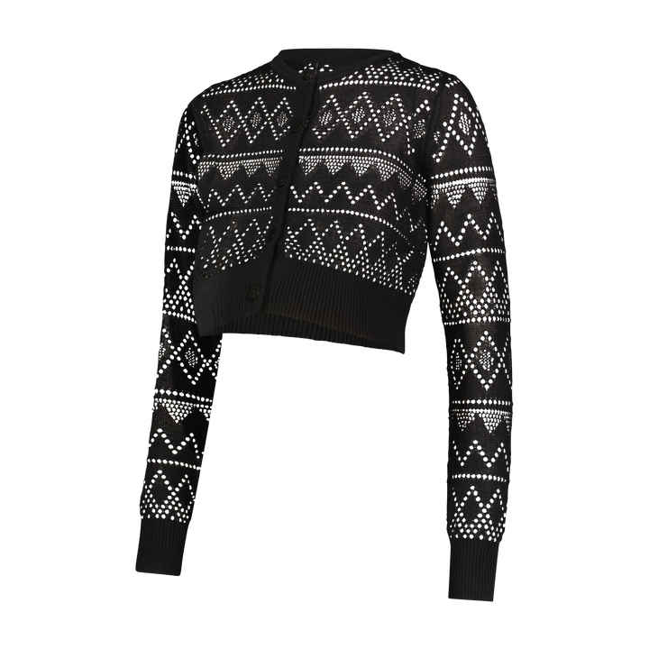 Pointelle Cardigan
