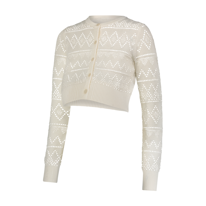 Pointelle Cardigan