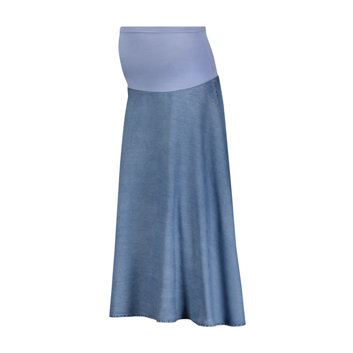Soft Jean Circle Skirt