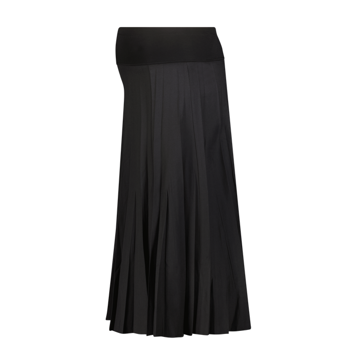 Crepe Pleated Skirt