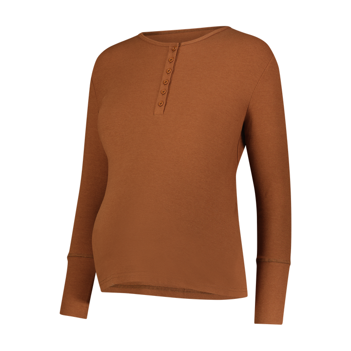 Ribbed Henley