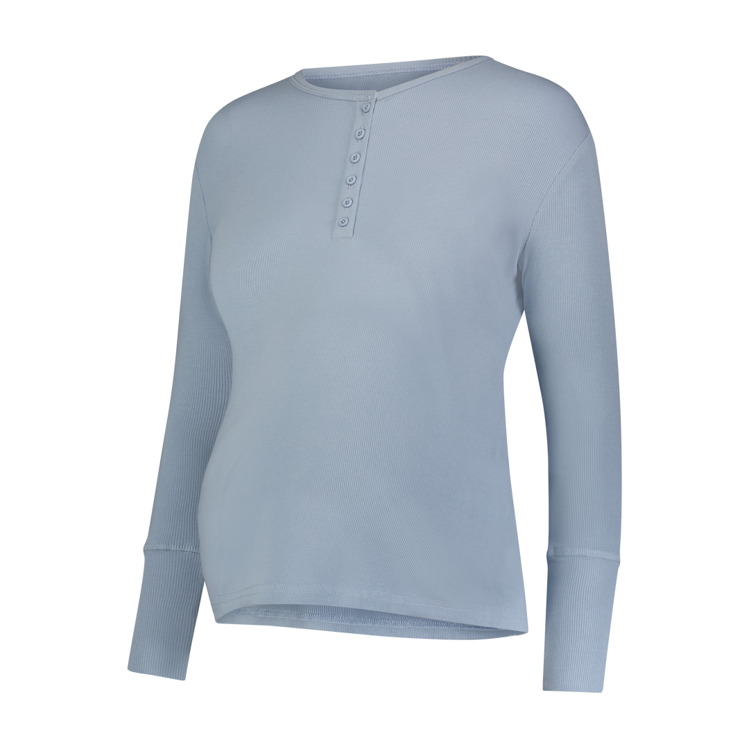 Ribbed Henley