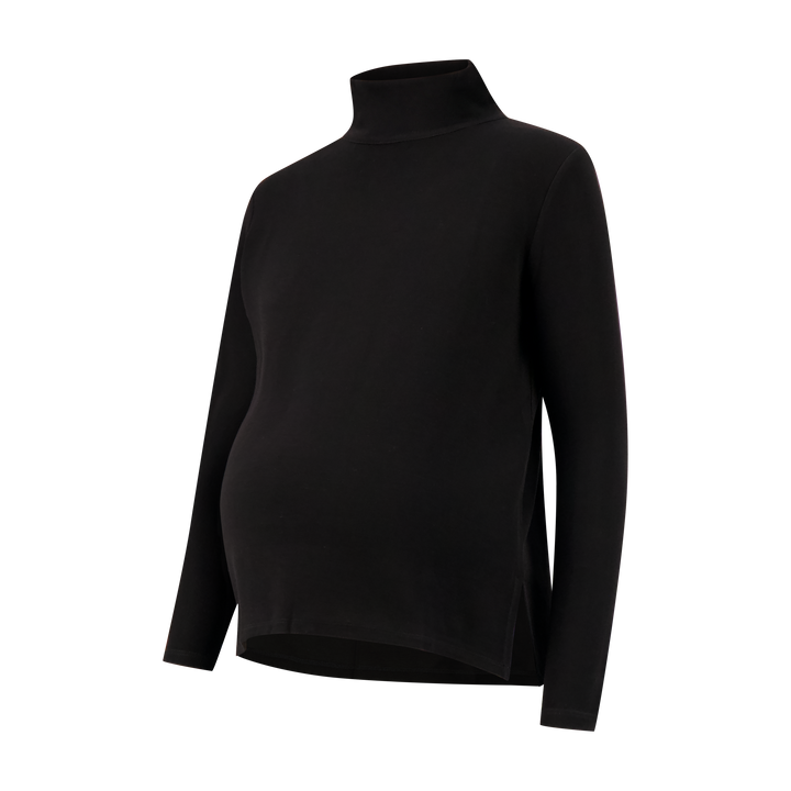 Mock Jersey Top