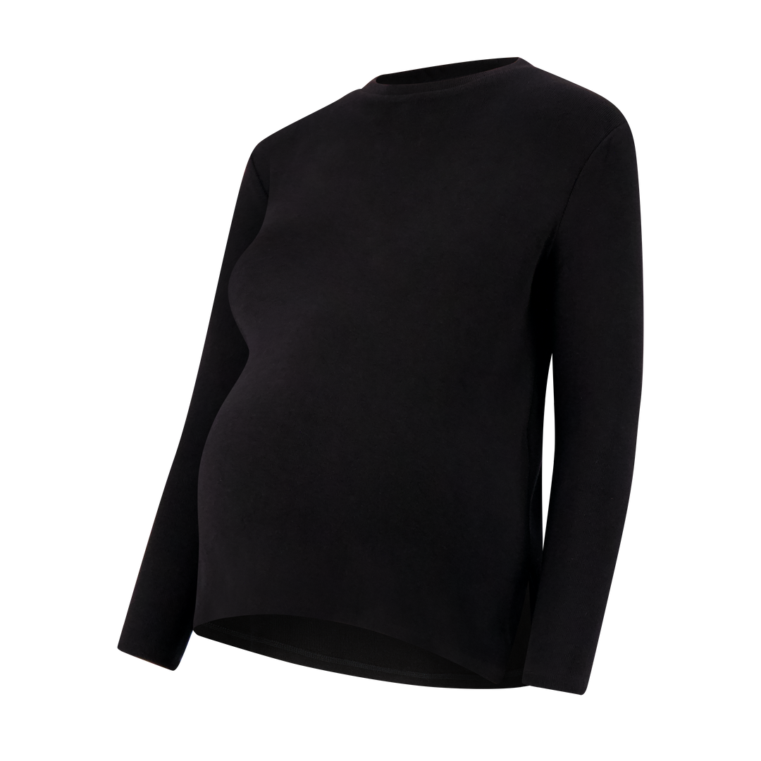 Knit Top With Side Slits