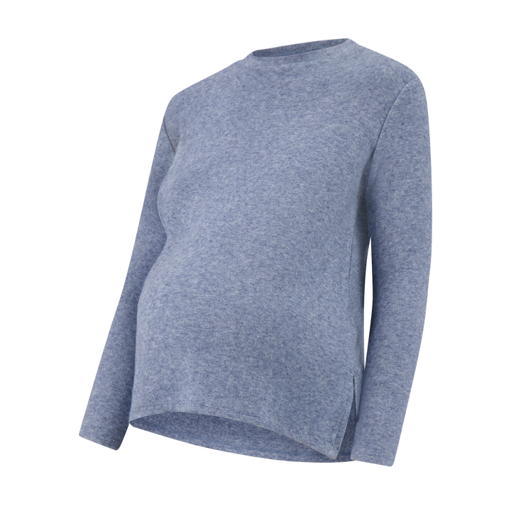 Knit Top With Side Slits