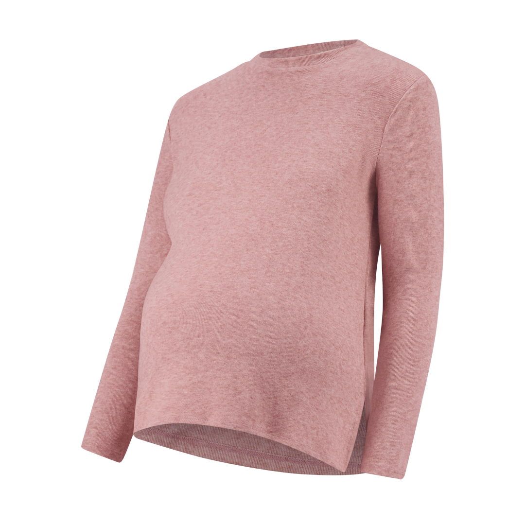 Knit Top With Side Slits