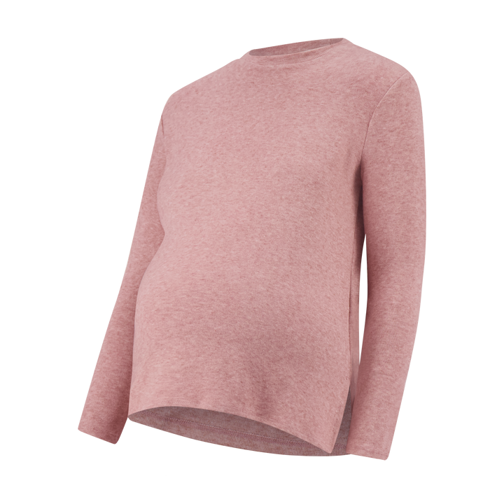 Knit Top With Side Slits