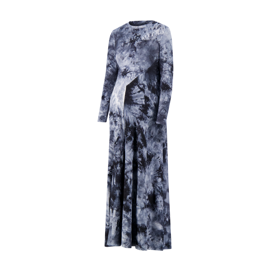 marcia maxi dress Marcia Diamante Long Sleeve Maxi Dress / Nude | MESHKI